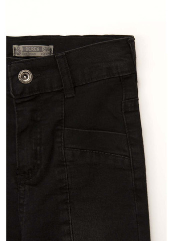 Черные демисезонные джинсы Beren