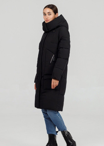 Чорна зимня парка-пуховик Armilise