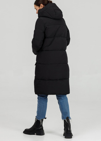 Чорна зимня парка-пуховик Armilise