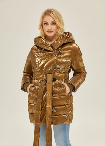 Золота зимня куртка MN
