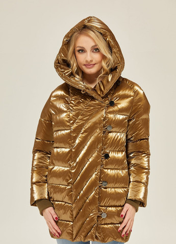 Золота зимня куртка MN