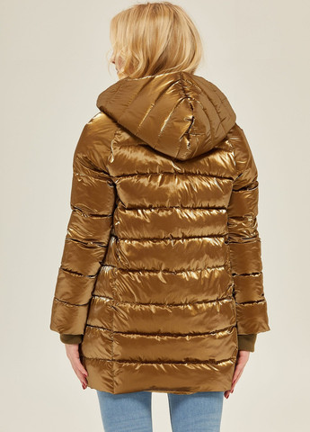 Золотая зимняя куртка MN