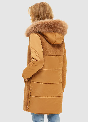 Темно-золотиста зимня куртка MN