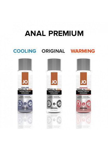 Анальная смазка ANAL PREMIUM - ORIGINAL (60 мл) на силиконовой основе водостойкая System JO (259645666)