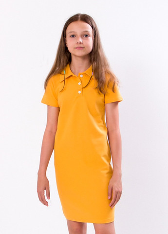 Жовта сукня-поло для дівчинки жовтий носи своє (6211-091-v5) Носи своє (259161443)