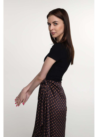 Темно-синяя кэжуал юбка NEVER MORE