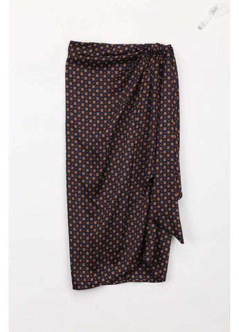 Темно-синяя кэжуал юбка NEVER MORE