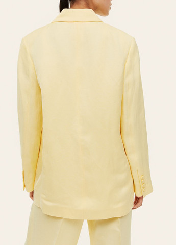 Желтый женский жакет H&M однотонный - демисезонный