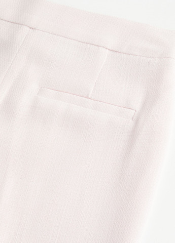 Светло-розовые классические демисезонные брюки H&M
