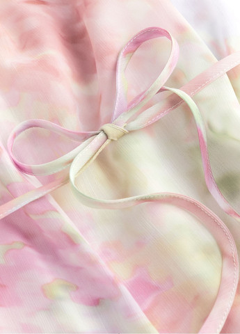 Комбінезон H&M квітковий рожевий кежуал