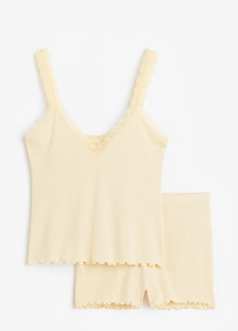Жовта всесезон піжама H&M