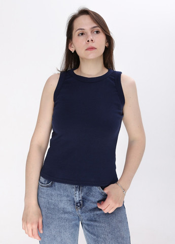 Майка жіноча синя приталена JEANSclub — 259735325