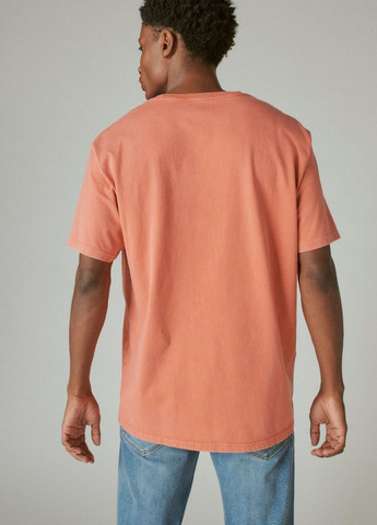 Светло-оранжевая футболка Lucky Brand 7M84999 A Brandy
