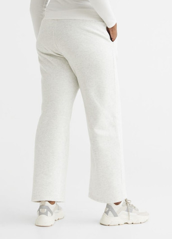 Светло-серые кэжуал демисезонные джоггеры брюки H&M
