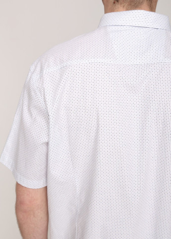 Белая повседневный рубашка в горошек Bagarda