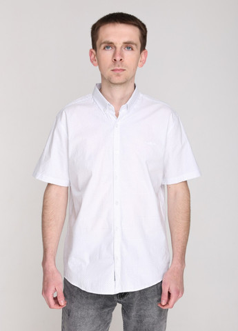 Белая повседневный рубашка в горошек Bagarda