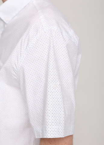 Белая повседневный рубашка в горошек Bagarda