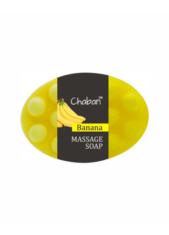 Антицеллюлитное массажное мыло Банан 100 g Chaban Natural Cosmetics (259768889)