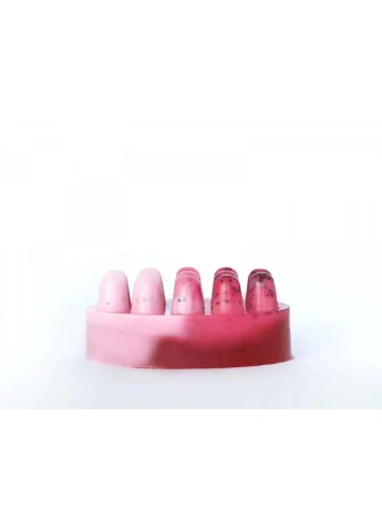 Антицеллюлитное массажное мыло Клубника 100 g Chaban Natural Cosmetics (259768894)