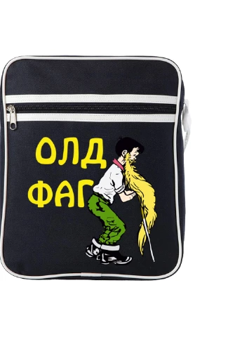 Сумка-мессенджер Олдфаг Синий (92289-2071-NB) MobiPrint (259885802)