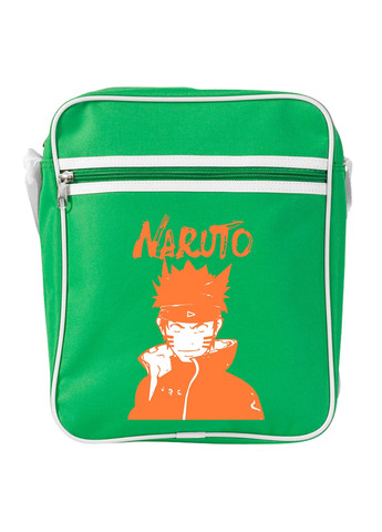 Сумка-месенджер Наруто (Naruto) Зелений (92289-3338-KG) MobiPrint (259887427)
