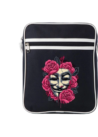 Сумка-мессенджер Вендетта (V Vendetta) Синий (92289-3424-NB) MobiPrint (259886157)