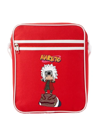 Сумка-мессенджер Наруто Дзирайя (Naruto Jiraiya) Красный (92289-3482-RD) MobiPrint (259886453)