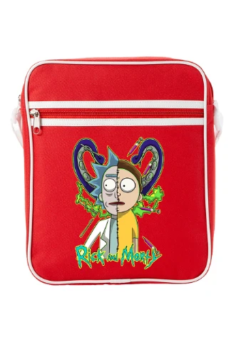 Сумка-мессенджер Рик Санчез Рик и Морти (Rick Sanchez Rick and Morty) Красный (92289-2935-RD) MobiPrint (259886200)
