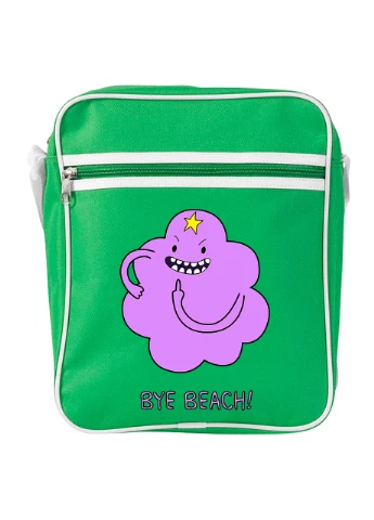 Сумка-мессенджер Принцесса пупырка (Lumpy Space Princess) Зеленый (92289-1578-KG) MobiPrint (259886950)