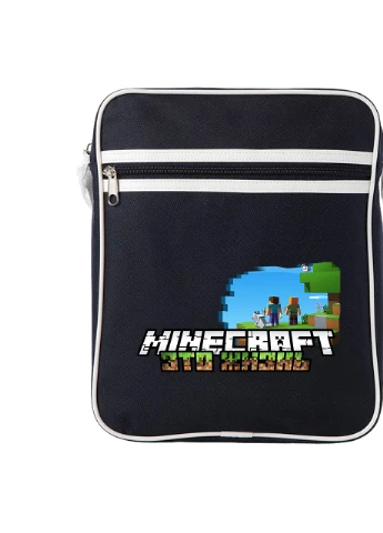 Сумка-мессенджер Майнкрафт (Minecraft) Синий (92289-1170-NB) MobiPrint (259887302)