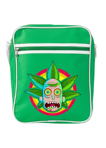 Сумка-месенджер Рік Санчез Рік та Морті (Rick Sanchez Rick and Morty) Зелений (92289-2933-KG) MobiPrint (259886424)