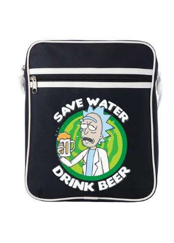 Сумка-мессенджер Рик и Морти (Rick and Morty) Синий (92289-3445-NB) MobiPrint (259887312)