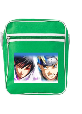 Сумка-мессенджер Наруто (Naruto) Зеленый (92289-3086-KG) MobiPrint (259885684)
