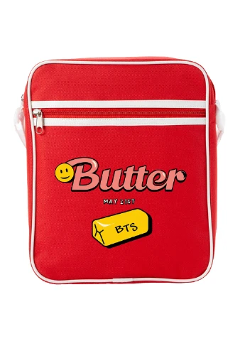 Сумка-месенджер Butter БТС (BTS) Червоний (92289-3257-RD) MobiPrint (259887646)
