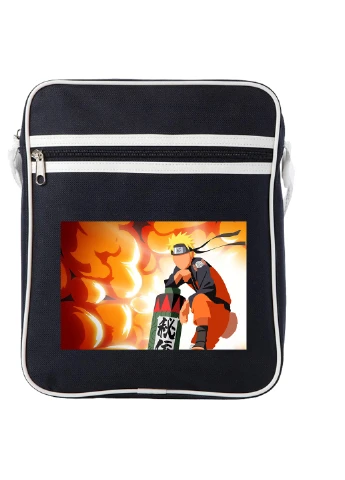 Сумка-месенджер Наруто Узумакі (Naruto Uzumaki) Синій (92289-3112-NB) MobiPrint (259887287)