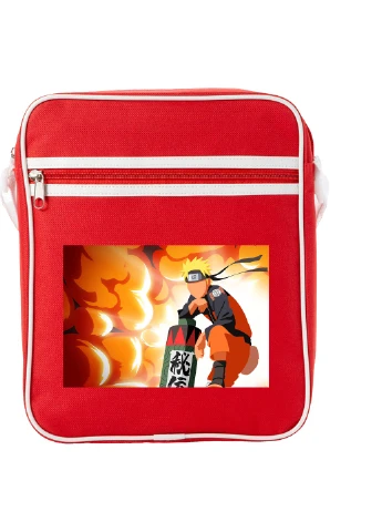 Сумка-месенджер Наруто Узумакі (Naruto Uzumaki) Червоний (92289-3112-RD) MobiPrint (259886808)