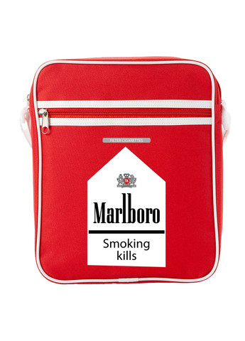 Сумка-месенджер Marlboro Червоний (92289-1639-RD) MobiPrint (259886665)