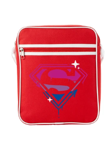 Сумка-месенджер Супергерл (SuperGirl) Червоний (92289-3460-RD) MobiPrint (259887089)