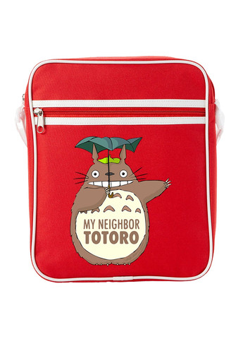 Сумка-месенджер Мій сусід Тоторо (My Neighbor Totoro) Червоний (92289-2656-RD) MobiPrint (259887741)