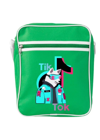 Сумка-месенджер Тік Струм (Tik Tok Dog) Зелений (92289-1645-KG) MobiPrint (259887785)