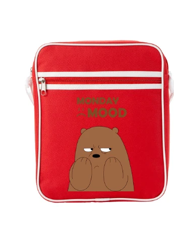 Сумка-мессенджер Вся правда о медведях (We Bare Bears) Красный (92289-2900-RD) MobiPrint (259886317)
