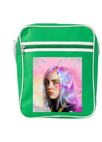 Сумка-месенджер Біллі Айліш (Billie Eilish) Зелений (92289-1604-KG) MobiPrint (259886422)