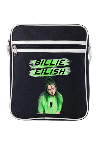 Сумка-месенджер Біллі Айліш (Billie Eilish) Синій (92289-1207-NB) MobiPrint (259887466)