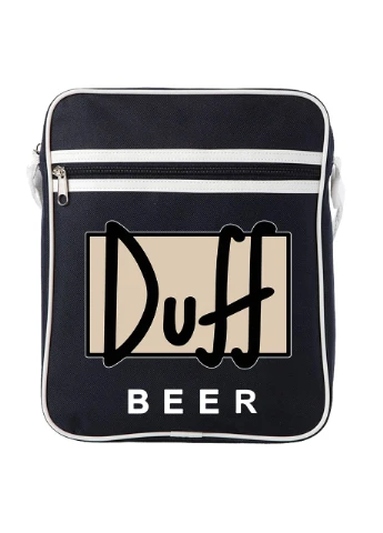 Сумка-мессенджер Симпсоны Дафф (The Simpsons Duff Beer) Синий (92289-1995-NB) MobiPrint (259886549)