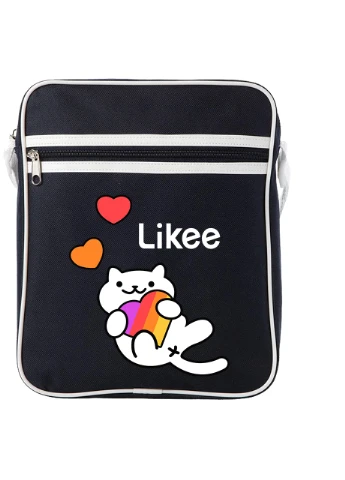 Сумка-месенджер Лайк Котик (Likee Cat) Синій (92289-1039-NB) MobiPrint (259887106)