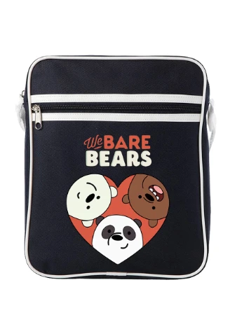 Сумка-месенджер Вся правда про ведмедів (We Bare Bears) Синій (92289-2669-NB) MobiPrint (259886526)