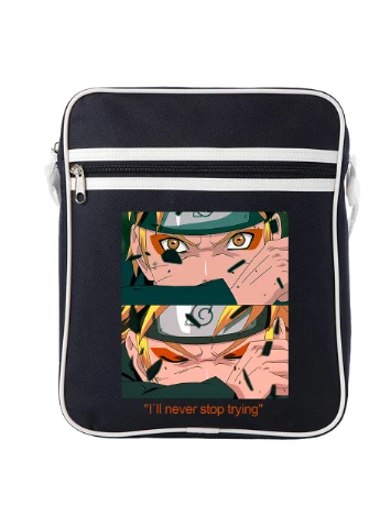 Сумка-мессенджер Наруто Узумаки (Naruto Uzumaki) Синий (92289-2816-NB) MobiPrint (259887021)