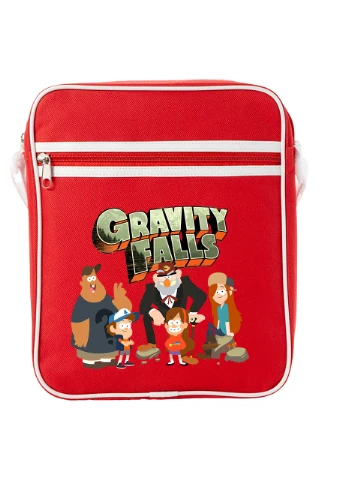 Сумка-мессенджер Гравити Фолз (Gravity Falls) Красный (92289-2628-RD) MobiPrint (259887681)