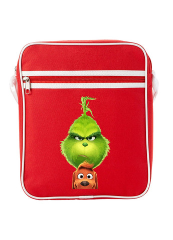 Сумка-месенджер Грінч і Макс(Grinch & Max) Червоний (92289-3550-RD) MobiPrint (259887251)