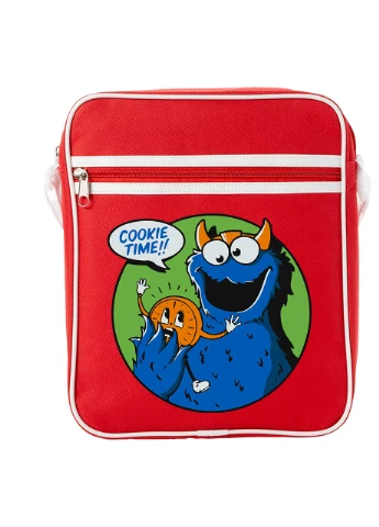Сумка-мессенджер Коржик (Cookie Monster Loki) Красный (92289-3423-RD) MobiPrint (259887295)